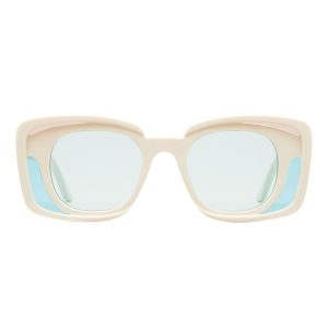 Kính Mát Nữ Kuboraum Sunglasses T7 IY Màu Trắng - Duy Hoang