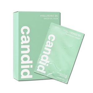 Mặt Nạ Dưỡng Ẩm Candid Hyaluronic B5 Water Gel Mask (Hộp 10 Miếng) - Mặt Nạ Cao Cấp Cho Da Nhạy Cảm - Tăng Cường Độ Ẩm và Phục Hồi Da - Duy Hoang