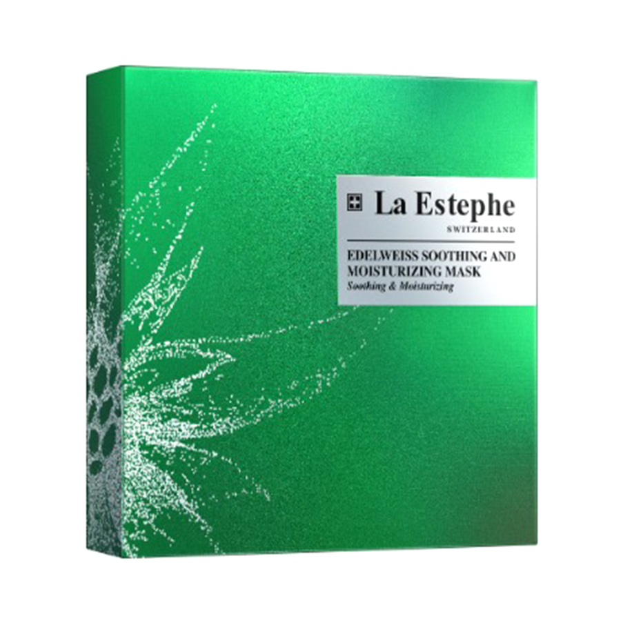 Mặt Nạ Dưỡng Ẩm La Estephe Edelweiss Soothing And Moisturizing Mask Hộp 5 Miếng x 28g - Duy Hoang