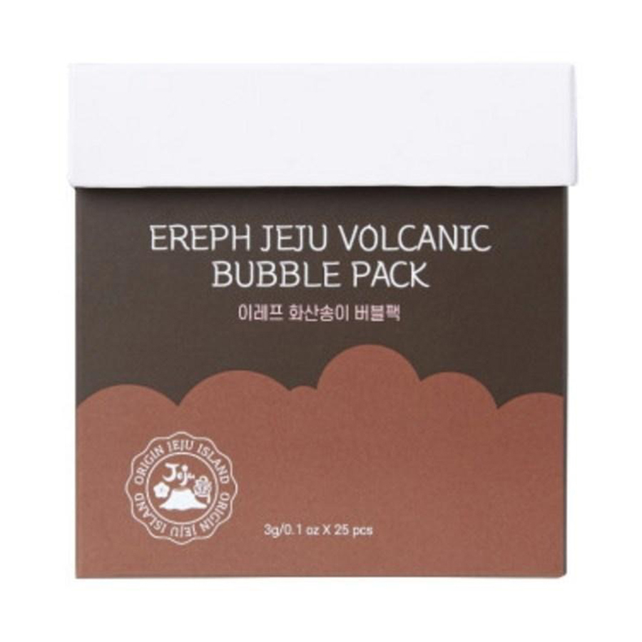 Mặt Nạ Dưỡng Da Ereph Jeju Volcanic Pore Bubble Mask (25 miếng) - Duy Hoang