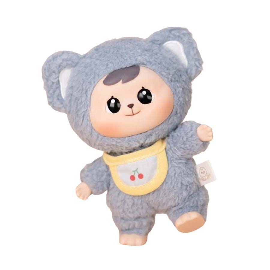 Móc Khóa CQTOYS Bao-ao Cuddle Series Plush Dolls Unopened Blind Box Màu Xám - Duy Hoang