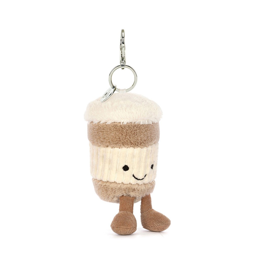 Móc Khóa Jellycat Amuseables Coffee-To-Go Màu Kem Nâu - Duy Hoang