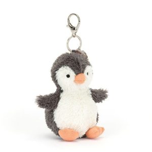 Móc Khóa Jellycat Penguin Màu Trắng Xám - Duy Hoang