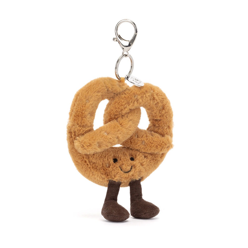 Móc Khóa Jellycat Pretzel Màu Nâu - Duy Hoang