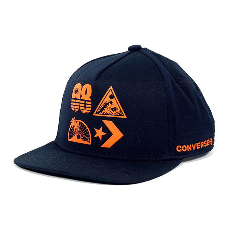 Mũ Nam Converse Graphic Snapback 10007957_001 Màu Xanh Navy - Duy Hoang
