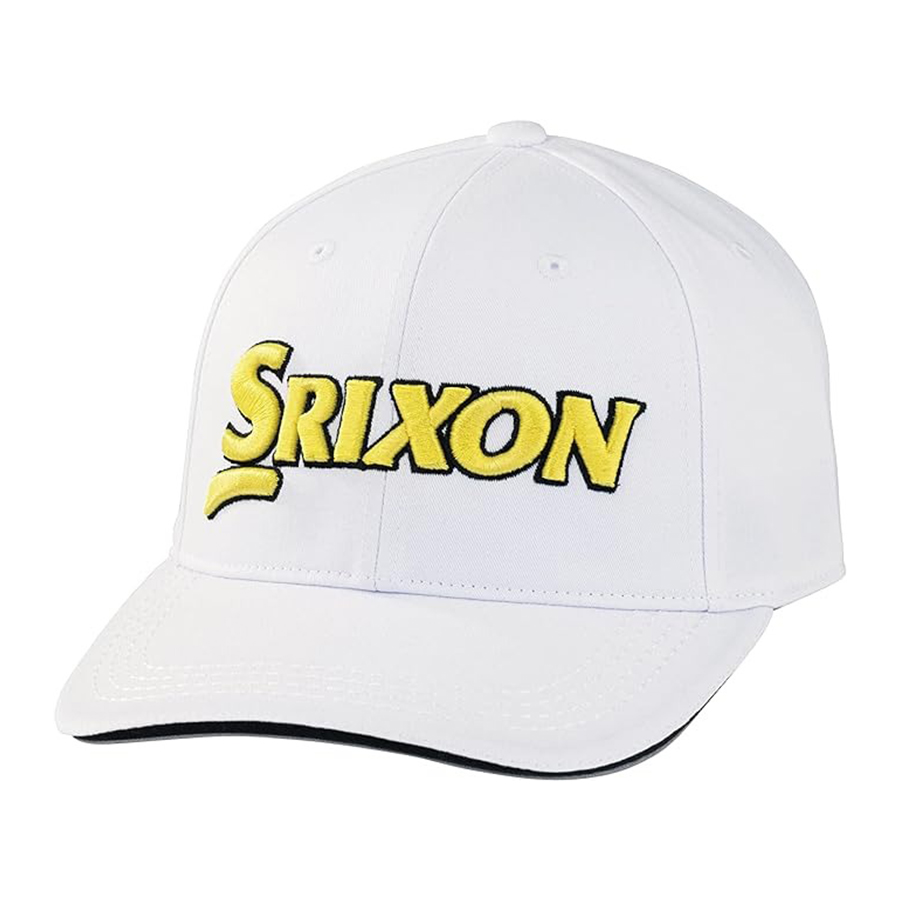 Mũ Dunlop Srixon Golf Hat SMH3130X Màu Trắng Vàng - Duy Hoang