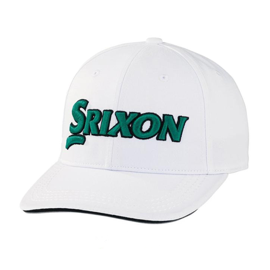 Mũ Dunlop Srixon Golf Hat SMH3130X Màu Trắng Xanh Lá - Duy Hoang