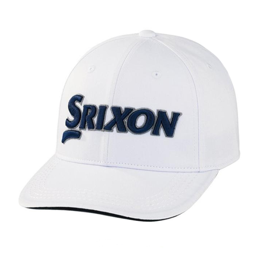 Mũ Dunlop Srixon Golf Hat SMH3130X Màu Trắng Xanh Navy - Duy Hoang