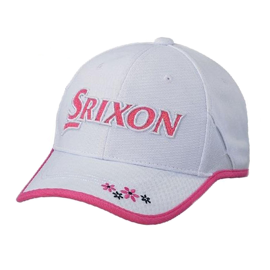 Mũ Dunlop Srixon Golf Ladies Cap SWH2152 Màu Trắng Hồng - Duy Hoang