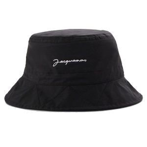 Mũ Jacquemus Le Bob Picchu In Black Cotton Màu Đen - Duy Hoang