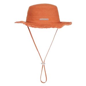 Mũ Jacquemus Orange Le Papier Le Bob Gadjo Bucket Hat Màu Cam - Duy Hoang