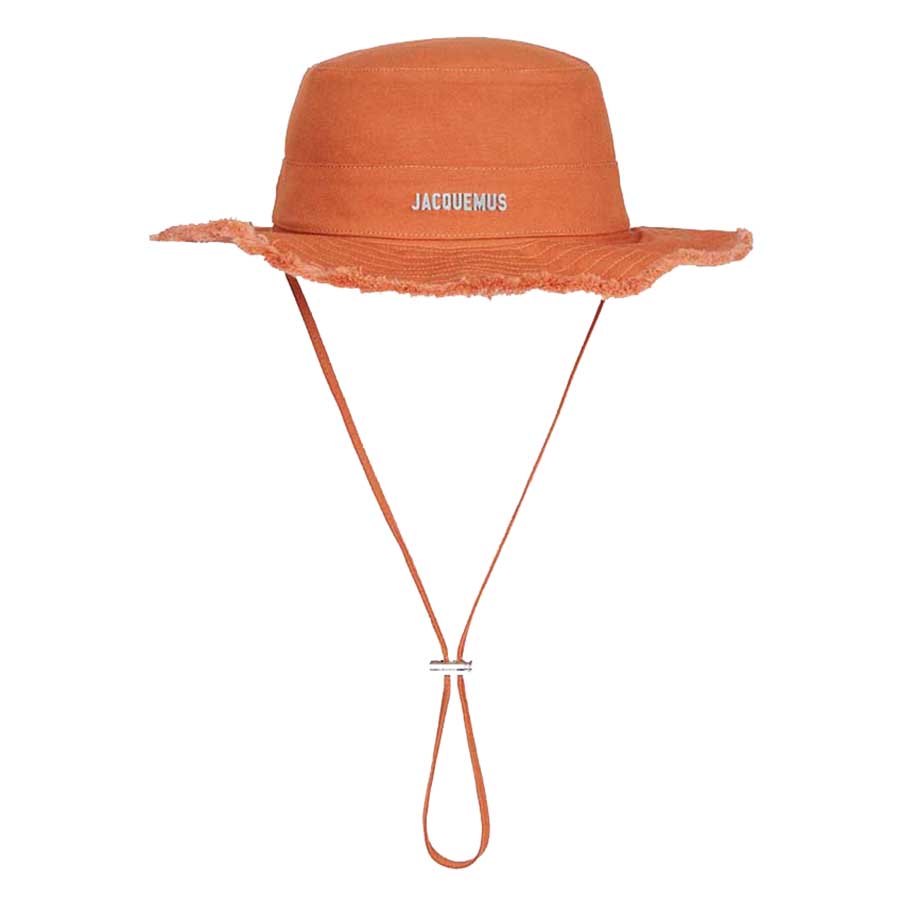 Mũ Jacquemus Orange Le Papier Le Bob Gadjo Bucket Hat Màu Cam - Duy Hoang