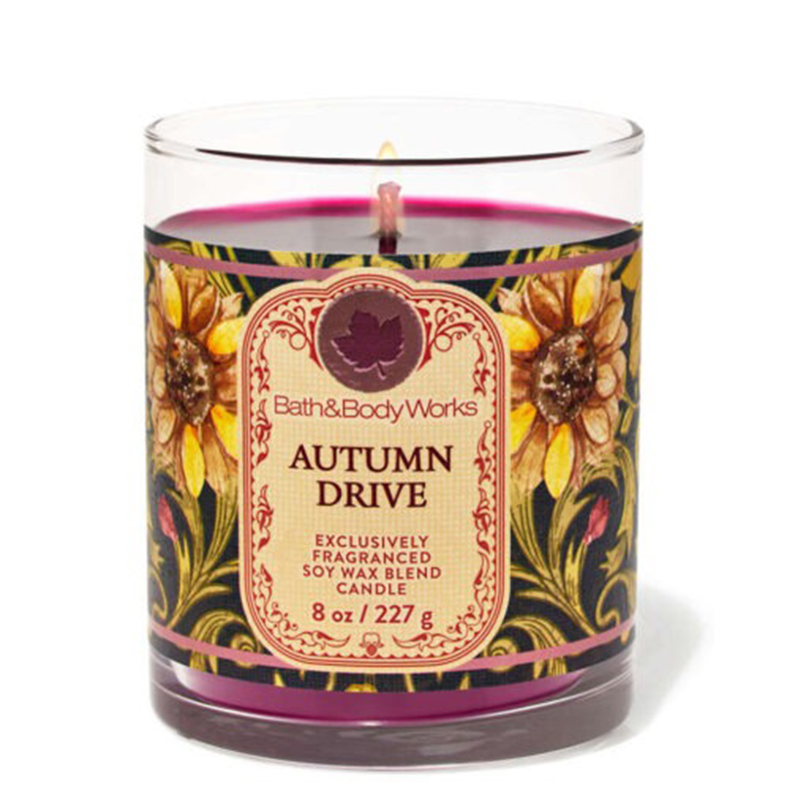 Nến Thơm Bath & Body Works Autumn Drive Single Wick Candle 227g - Duy Hoang