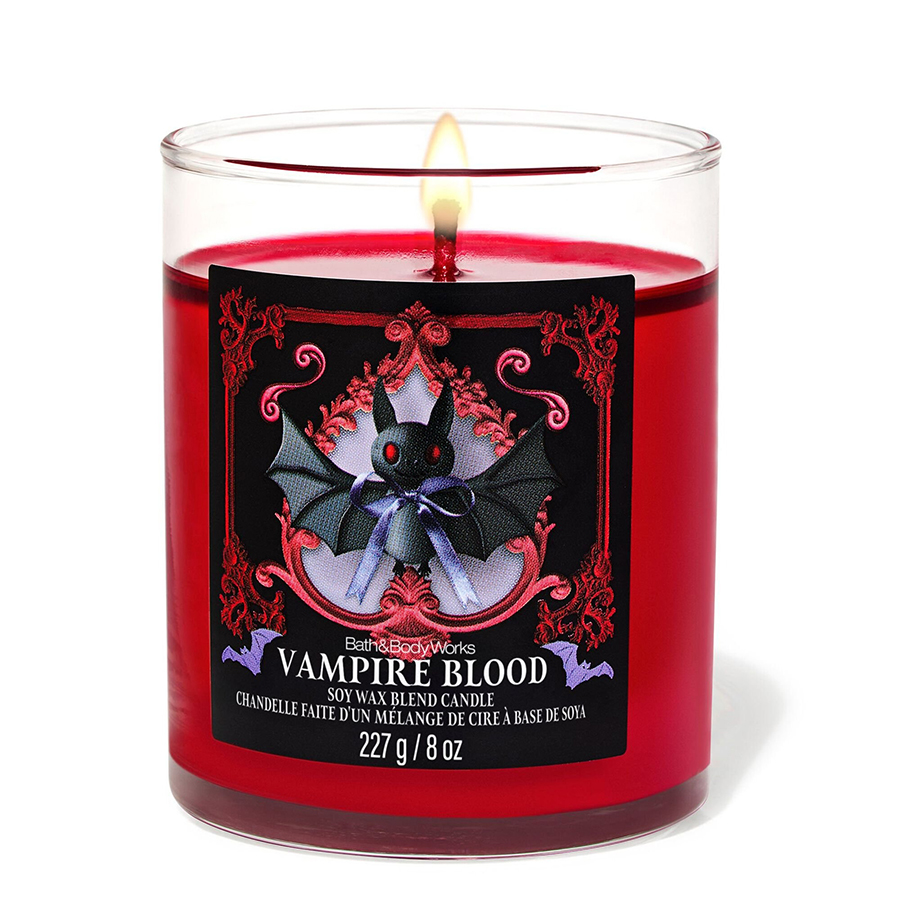 Nến Thơm Bath & Body Works Vampire Blood Single Wick Candle 227g - Duy Hoang
