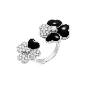 Nhẫn Jewery Luxury Cosmos Between The Finger Ring Vàng Trắng - Duy Hoang