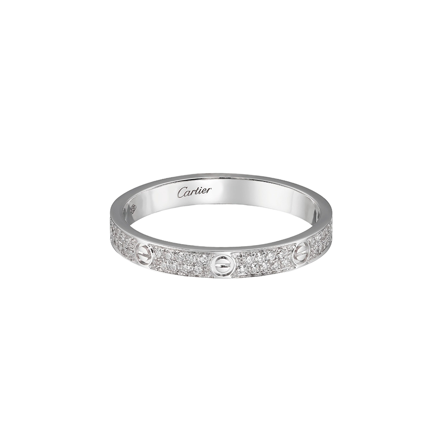 Nhẫn Nữ Jewery Luxury Love Ring Small Model B4218200 Màu Vàng Trắng - Duy Hoang