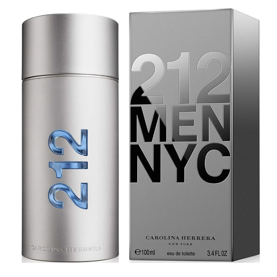 Nước Hoa Nam Carolina Herrera 212 Men NYC EDT Spray 100ml - Duy Hoang