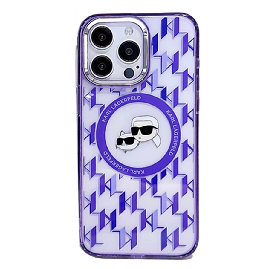 Ốp Điện Thoại Karl Lagerfeld iPhone 15 Pro NFT Ikonik Màu Đen - Duy Hoang