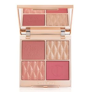 Bảng Phấn Má Hồng Charlotte Tilbury Pillow Talk Beautifying Face Palette Fair To Medium 4 Màu - Duy Hoang