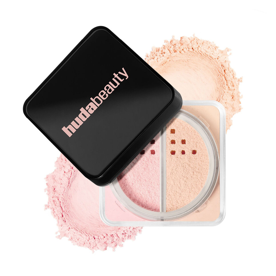 Phấn Phủ Dạng Bột Trang Điểm Huda Beauty Easy Bake Duo Loose Powder Tone Cherry Peach - Duy Hoang