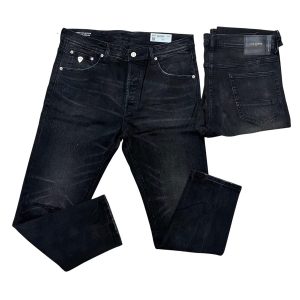 Quần Jean Nam CPS Chaps Basic Fit Màu Đen - Duy Hoang