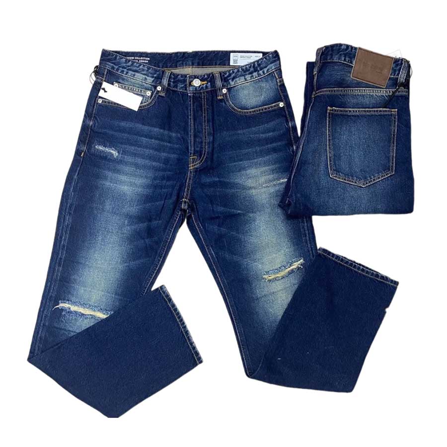Quần Jean Nam CPS Chaps Denim Collection Original Design Jeans Màu Xanh Đậm Size 31 - Duy Hoang