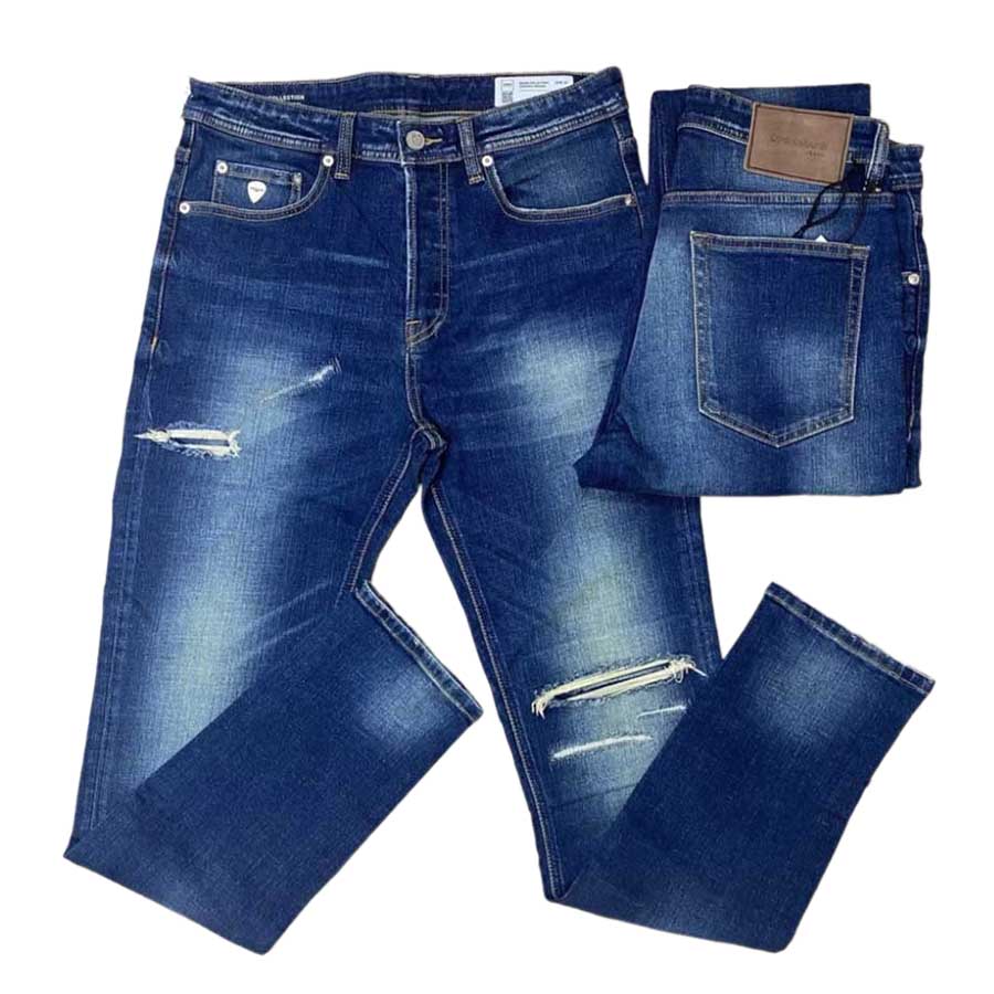 Quần Jean Nam CPS Chaps Denim Collection Original Design Màu Xanh Đậm Size 31 - Duy Hoang