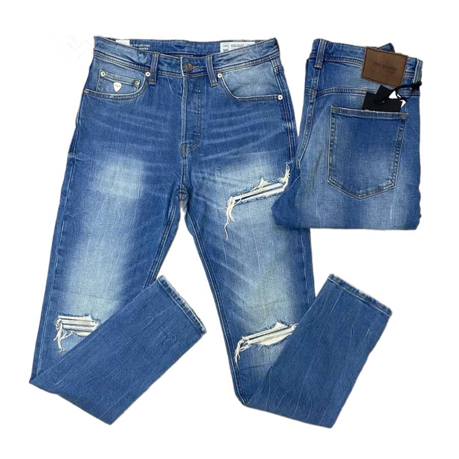 Quần Jean Nam CPS Chaps Denim Collection Original Design Màu Xanh Dương Size 31 - Duy Hoang
