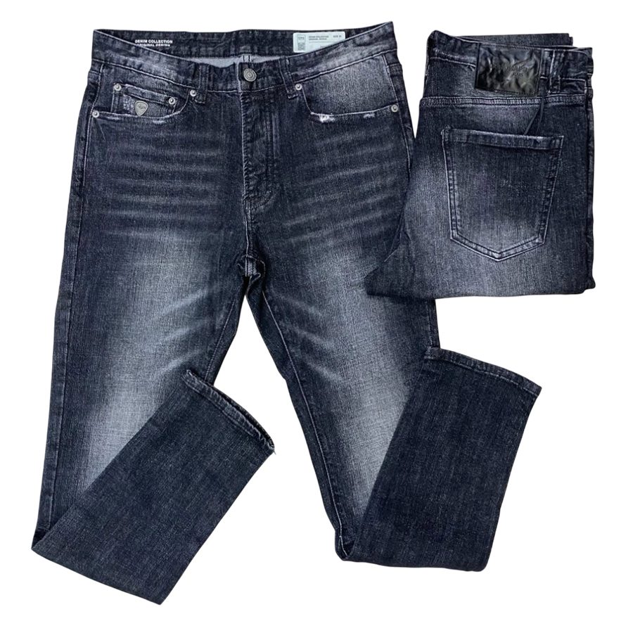 Quần Jean Nam CPS Chaps Shadow Fade Màu Đen Size 32 - Duy Hoang