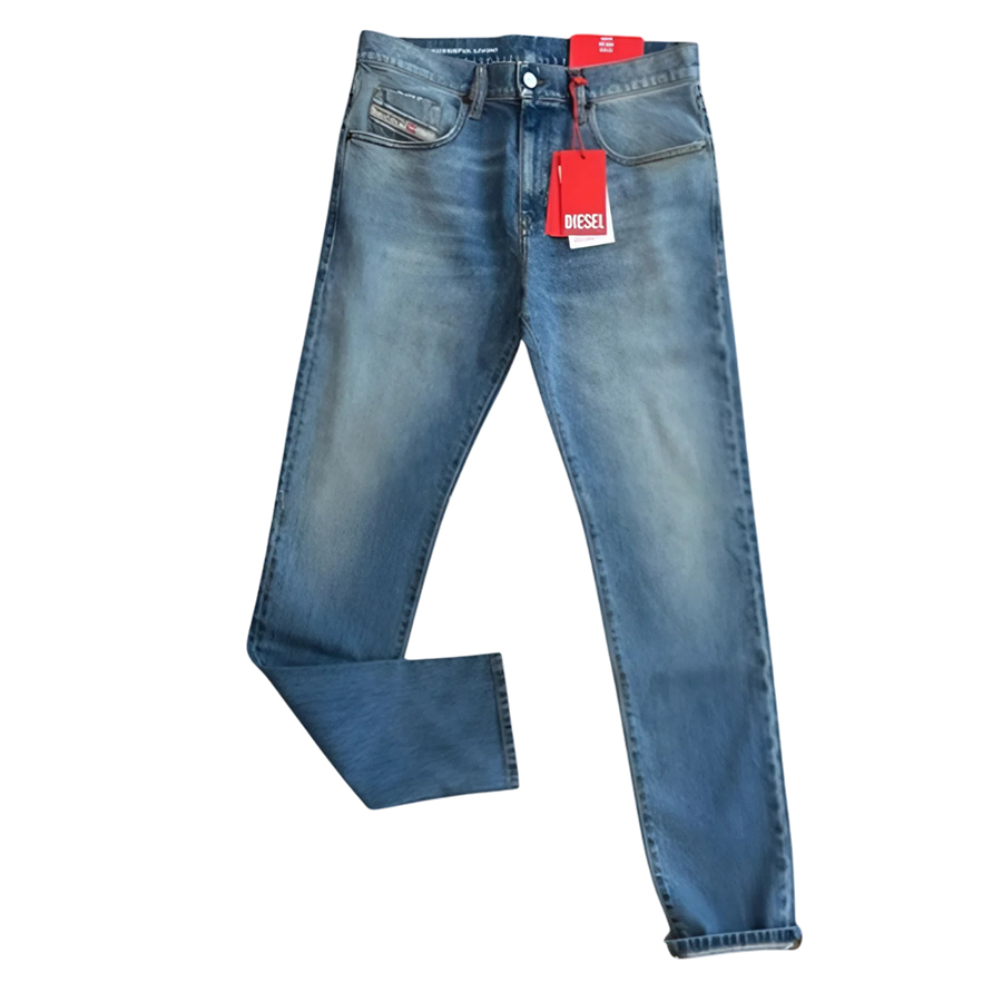 Quần Jean Nam Diesel Slim Fit A03558 - BLU Màu Xanh Nhạt Size 28 - Duy Hoang