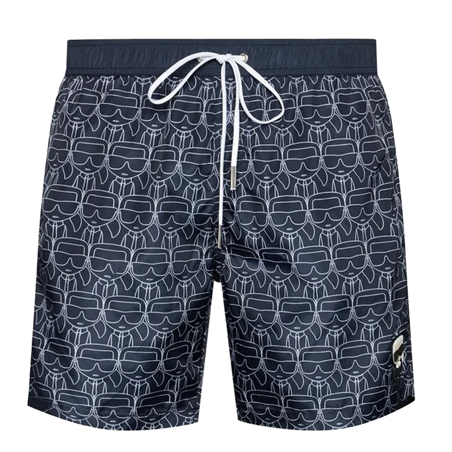 Quần Shorts Nam Karl Lagerfeld KL21MBM12 Màu Xanh Navy Size S - Duy Hoang