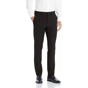 Quần Tây Kenneth Cole Reaction 4-Way Stretch Solid Gab Slim Fit Dress Pant Màu Đen - Duy Hoang