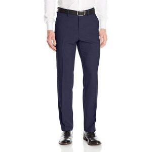 Quần Tây Nam Kenneth Cole Reaction Stretch Modern-Fit Flat-Front Pant Màu Xanh Navy - Duy Hoang