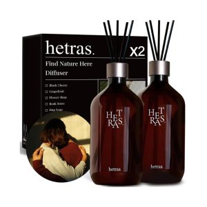 Set 2 Chai Tinh Dầu Nước Hoa Khuếch Tán Hương Thơm Hetras Hug Soap (500ml x 2) - Duy Hoang