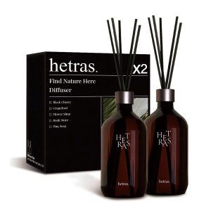 Set 2 Chai Tinh Dầu Nước Hoa Khuếch Tán Hương Thơm Hetras Mùi Flower Shop 02 (500ml x 2) - Duy Hoang