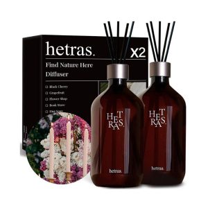 Set 2 Chai Tinh Dầu Nước Hoa Khuếch Tán Hương Thơm Hetras Romantic Lavender (500ml x 2) - Duy Hoang