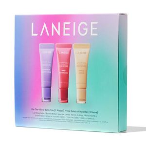 Set 3 Son Dưỡng Laneige On-The-Glow Lip Balm Trio - Duy Hoang