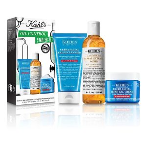 Set Chăm Sóc Da Kiehl's Oil Control Started (Cleanser 150ml - Toner 250ml - Gel Cream 50ml) - Duy Hoang