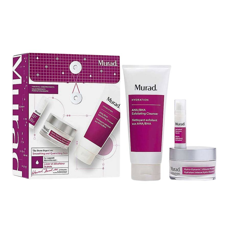Set Chăm Sóc Da Murad The Derm Report On: Smoothing And Quenching Skin 3 Món - Duy Hoang