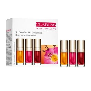 Set Dầu Dưỡng Môi Mềm Mại Clarins Lip Comfort Oil Collection (3 x 7ml) - Duy Hoang