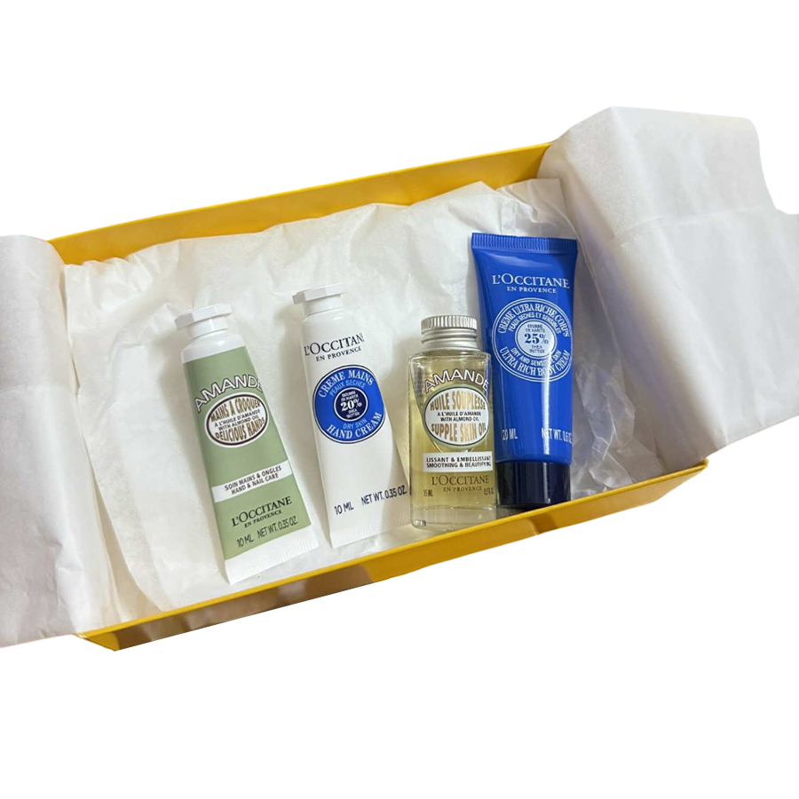 Set Dưỡng Da L'Occitane Gift Set 4 Món - Duy Hoang