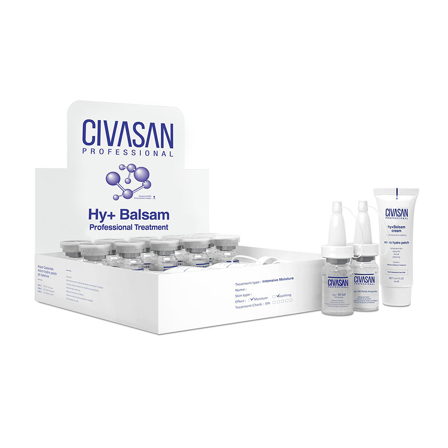 Set Hỗ Trợ Tái Tạo Phục Hồi Trẻ Hoá Da Civasan Hy Balsam - Duy Hoang