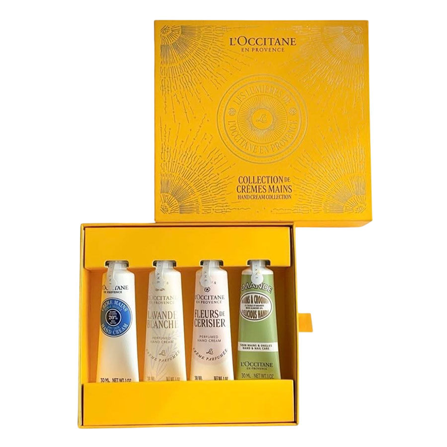 Set Kem Dưỡng Da Tay L'Occitane Hand Cream (4 x 30ml) - Duy Hoang