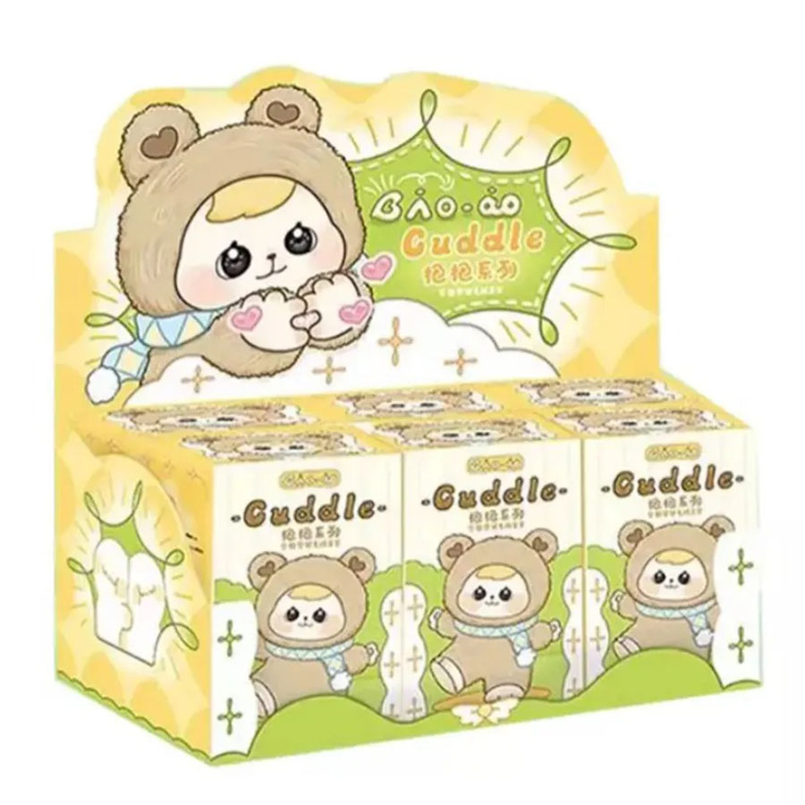 Set Móc Khóa CQTOYS Bao-ao Blindbox Cuddle 6 Chiếc Phối Màu - Duy Hoang