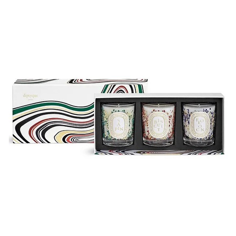 Set Nến Thơm Diptyque Candle Trio Coffret (70g x 3) - Duy Hoang