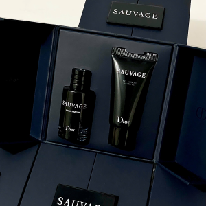 Set Nước Hoa Nam Dior Sauvage Set 2 Món (EDP Mini 10ml + Sữa Tắm Shower Gel 20ml) - Duy Hoang