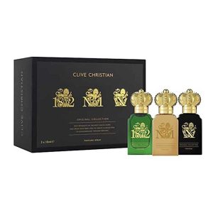 Set Nước Hoa Nữ Clive Christian Original Collection Feminine Perfume Spray (1872 + X + No.1) (3 x 10ml) - Duy Hoang
