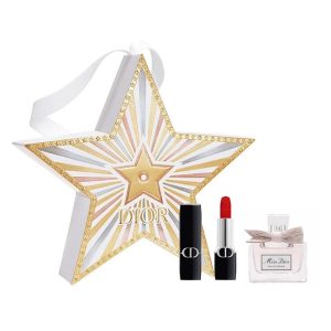 Set Nước Hoa Nữ Dior Miss Dior EDP (EDP 5ml + Dior Velvet 999 Mini + Túi Vải Kèm Túi Giấy) - Duy Hoang
