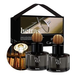 Set Nước Hoa Ô Tô Thơm Lâu Hetras Book Store (77ml x 2) - Duy Hoang
