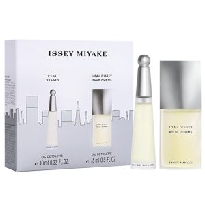 Set Nước Hoa Unisex Issey Miyake L'Eau D'Issey Pour Homme EDT 15ml + Dissey EDT10ml - Duy Hoang